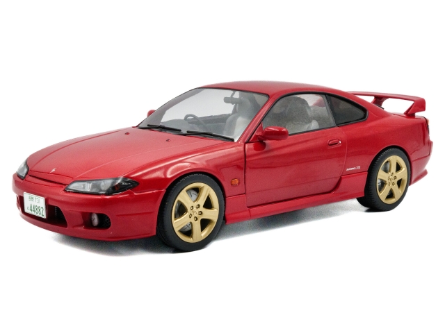 Nissan Silvia (S15) Coupe SPEC-R Aero 1999, red