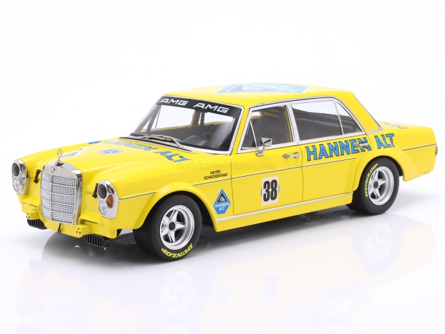 Mercedes 300 SEL 6.8, Hockenheim 1971, H.Heyer, no.38