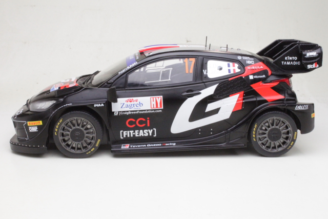 Toyota Yaris Rally1, Croatia 2024, S.Ogier, no.17