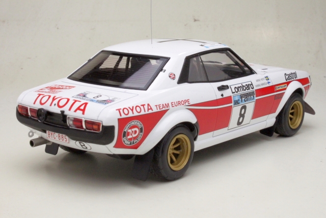 Toyota Celica 2000 GT (RA21), RAC 1977, H.Mikkola, no.8