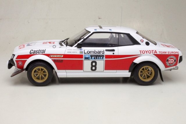 Toyota Celica 2000 GT (RA21), RAC 1977, H.Mikkola, no.8