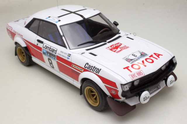 Toyota Celica 2000 GT (RA21), RAC 1977, H.Mikkola, no.8
