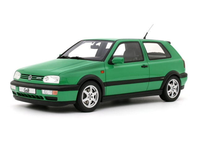 VW Golf 3 GTi 1995, vihreä