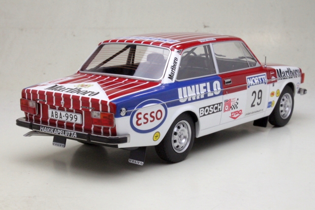 Volvo 142, Finland 1973, M.Alen, no.29