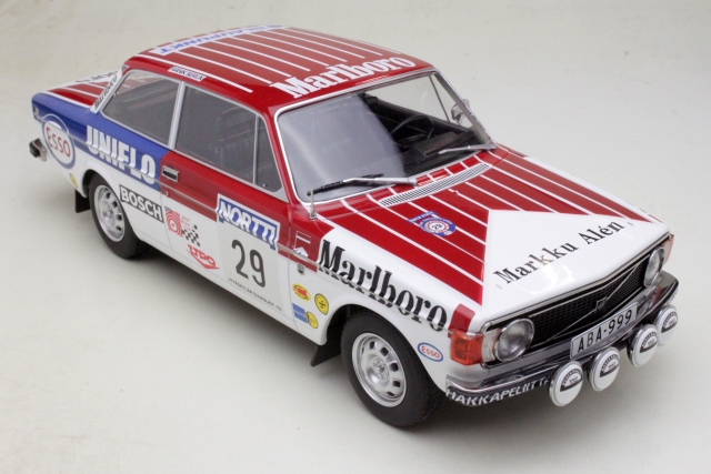 Volvo 142, Finland 1973, M.Alen, no.29