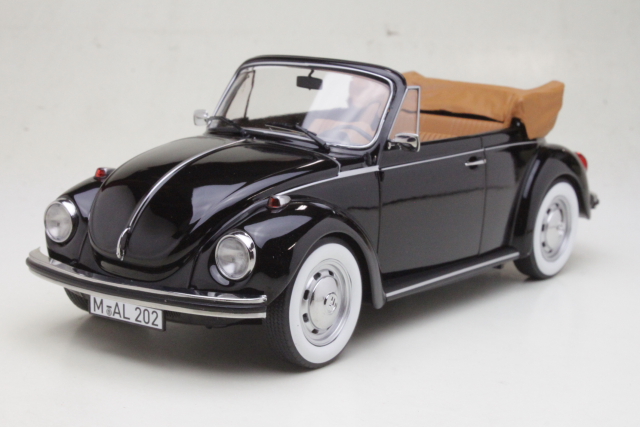VW Kupla 1303 Cabriolet 1972, musta