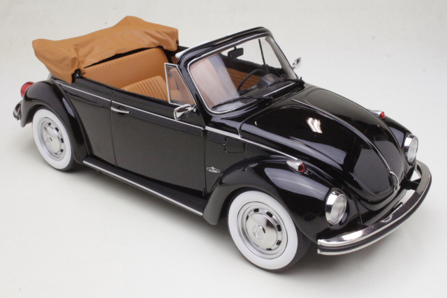 VW Beetle 1303 Cabriolet 1972, black