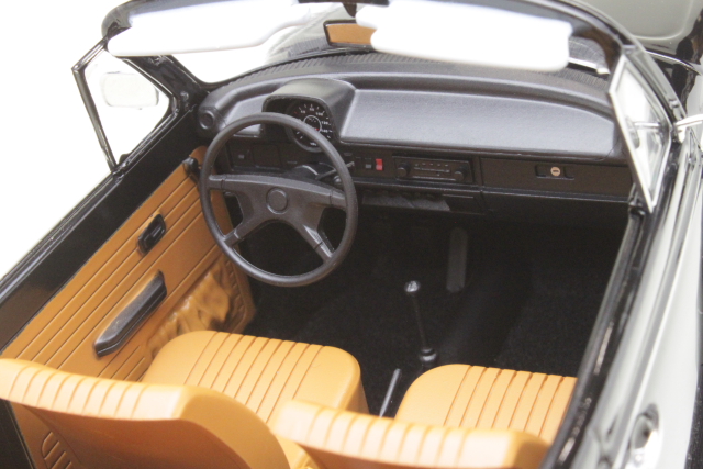 VW Beetle 1303 Cabriolet 1972, black