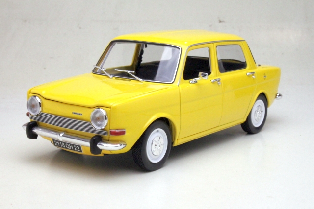 Simca 1000 LS 1974, keltainen