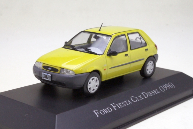 Ford Fiesta CLX Diesel 1996, keltainen