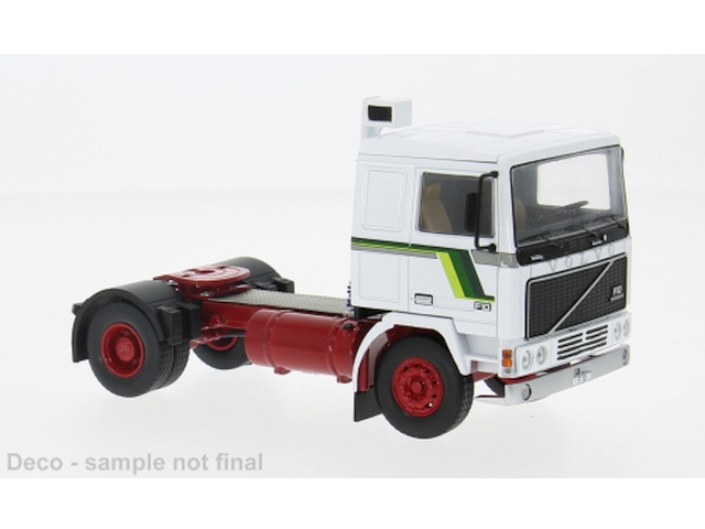 Volvo F10 1983, white/green