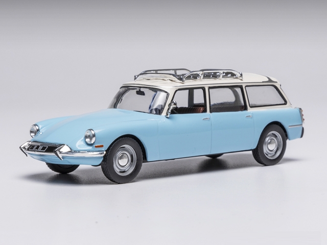 Citroen ID19 Break 1960, vaaleansininen/valkoinen