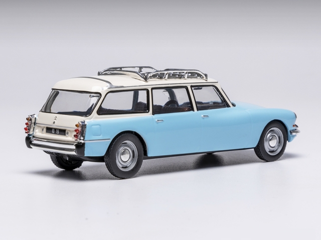 Citroen ID19 Break 1960, light blue/white