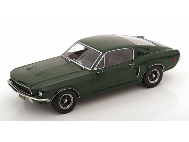 Ford Mustang GT Fastback 1968, vihreä "Bullitt"