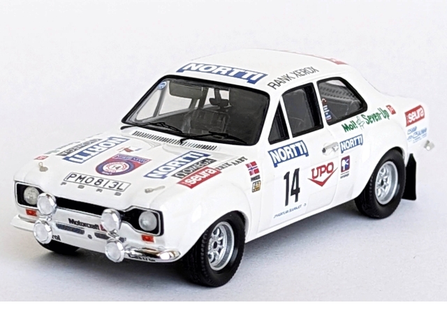 Ford Escort Mk1, Finland 1975, E.Aaby, no.14
