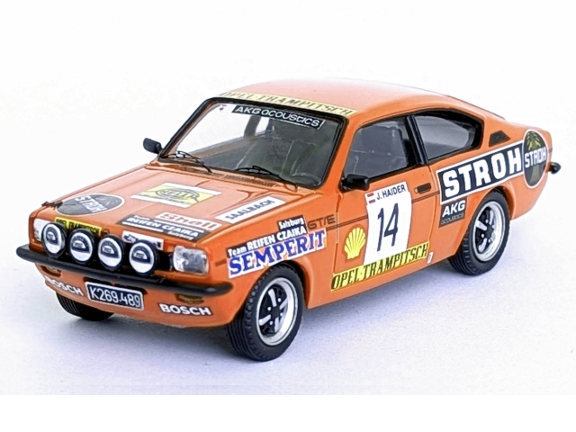 Opel Kadett C GT/E, Jänner Rally 1977, S.Haider, no.14