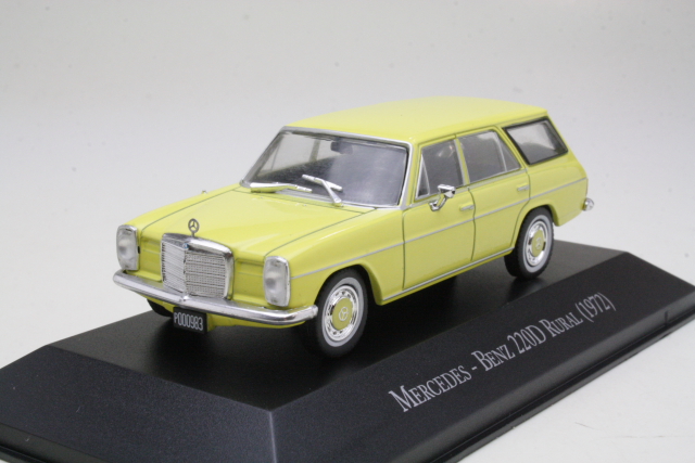Mercedes 220D (w115) Rural SW 1972, keltainen