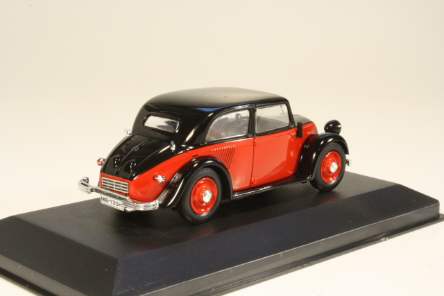 Mercedes 130 (w23) 1934, punainen/musta