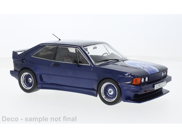 VW Scirocco Rieger GTO 1980, sininen