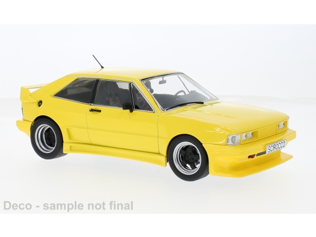 VW Scirocco Rieger GTO 1980, keltainen
