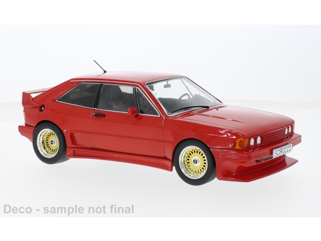 VW Scirocco Rieger GTO 1980, punainen
