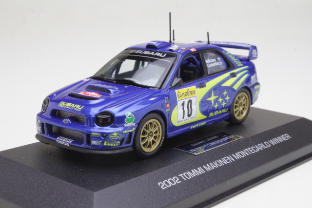 Subaru Impreza WRC, Monte Carlo 2002, T.Mäkinen, no.10