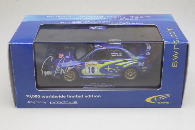 Subaru Impreza WRC, Monte Carlo 2002, T.Mäkinen, no.10