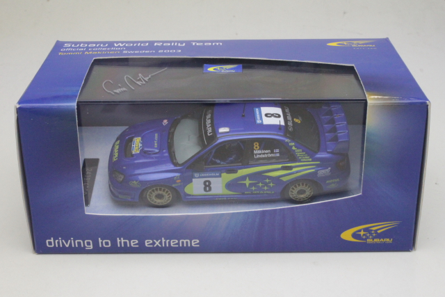 Subaru Impreza WRC, Sweden 2003, T.Mäkinen, no.8