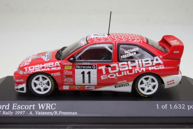 Ford Escort WRC, RAC 1997, A.Vatanen, no.11