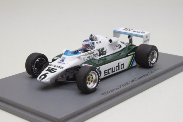Williams FW08, 3rd. German GP 1982, K.Rosberg, no.6