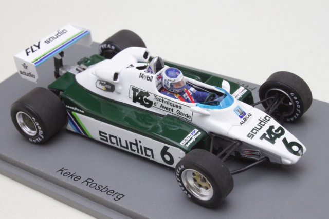 Williams FW08, 3rd. German GP 1982, K.Rosberg, no.6