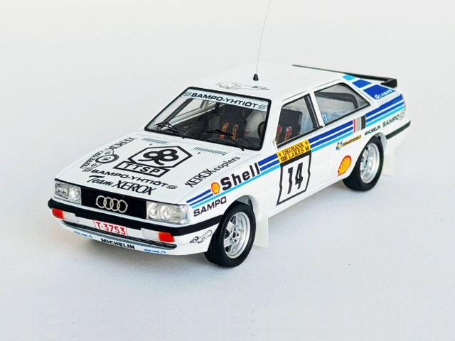 Audi Coupe Quattro, Finland 1986, L.Lampi, no.14