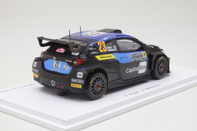 Toyota GR Yaris Rally2, Monte Carlo 2024, S.Pajari, no.23