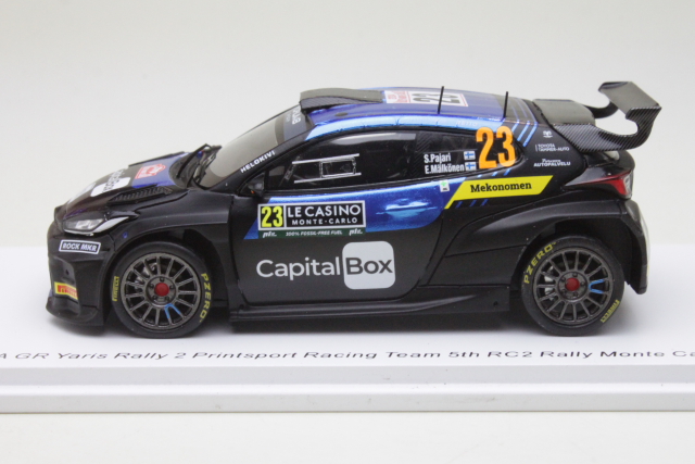 Toyota GR Yaris Rally2, Monte Carlo 2024, S.Pajari, no.23