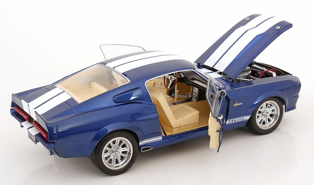 Ford Mustang Shelby GT500 1967, blue/white