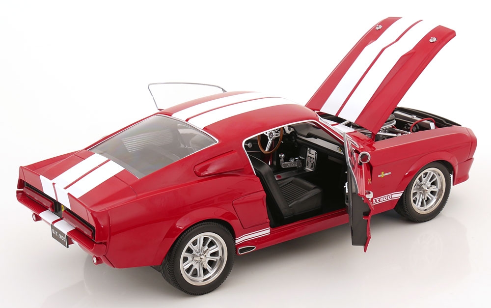 Ford Mustang Shelby GT500 1967, punainen/valkoinen