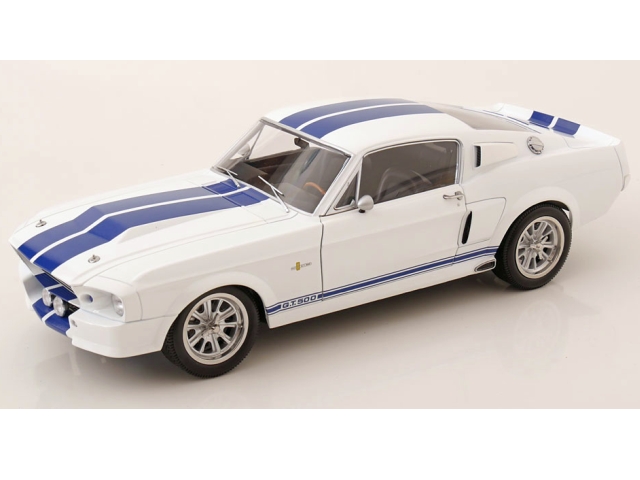 Ford Mustang Shelby GT500 1967, white/blue