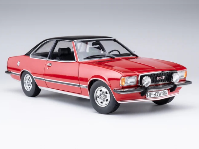 Opel Commodore B GS/E Coupe 1972, punainen