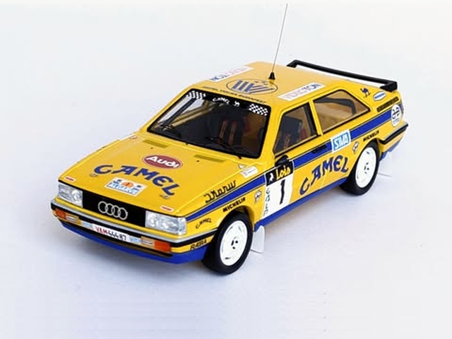 Audi Coupe Quattro, 2nd. Algarve 1987, A.Ferjancz, no.1