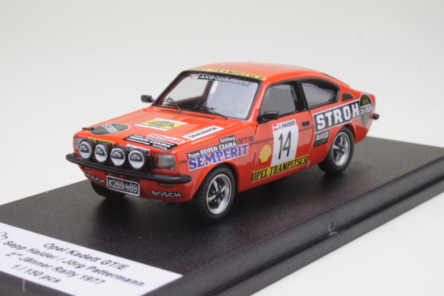 Opel Kadett C GT/E, Jänner Rally 1977, S.Haider, no.14