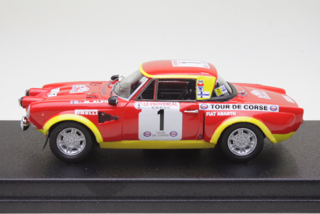 Fiat 124 Abarth, Tour de Corse 1974, M.Alen, no.1