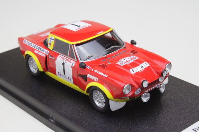 Fiat 124 Abarth, Tour de Corse 1974, M.Alen, no.1