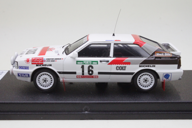 Audi Coupe Quattro, Portugal 1988, S.Lindholm, no.16