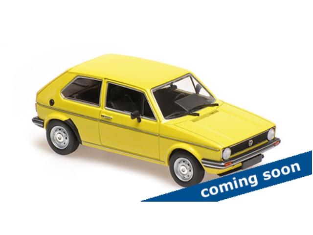 VW Golf 1 1980, keltainen