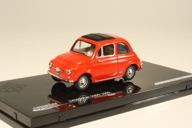 Fiat 500D 1960, punainen - Sulje napsauttamalla kuva