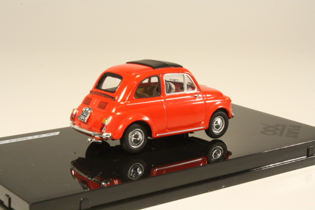 Fiat 500D 1960, red