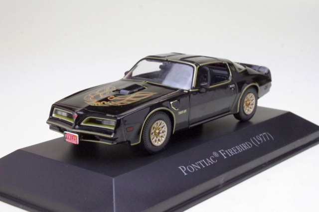 Pontiac Firebird Trans Am 1977, musta/kulta