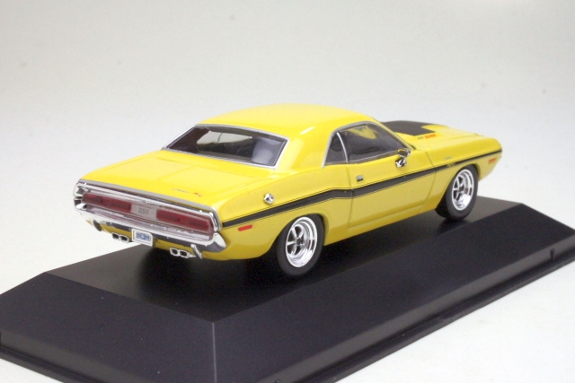 Dodge Challenger RT440 1970, keltainen/musta