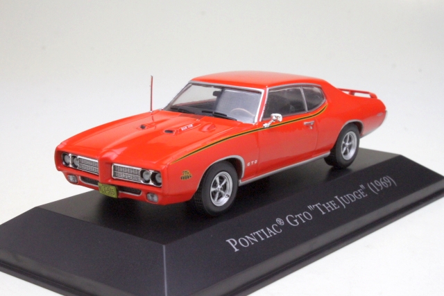 Pontiac GTO "The Judge" 1969, punainen