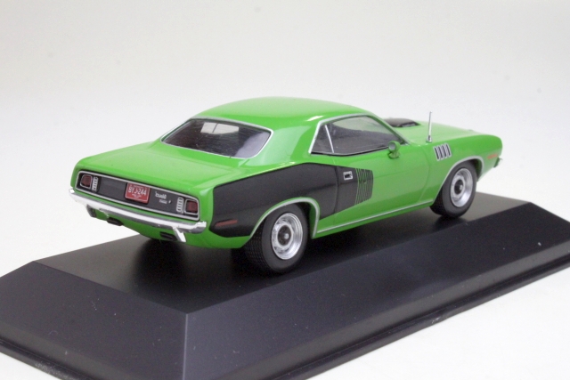 Plymouth Hemi Cuda 1971, vihreä/musta
